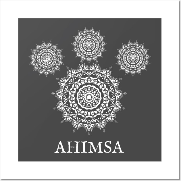 Ahimsa Wall Art by The Toothpick